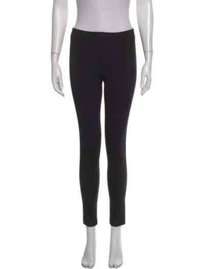 Pre-owned The Row Skinny Leg Pants In Black