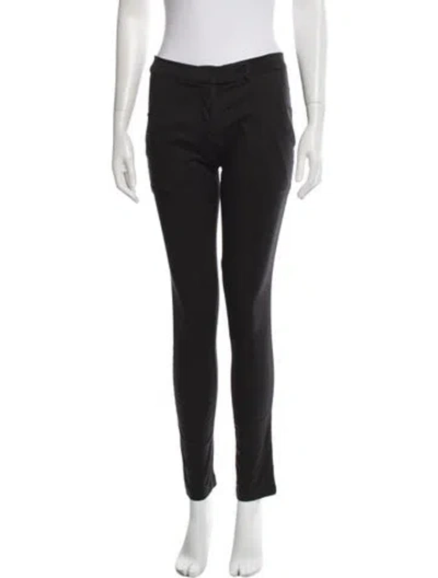 Pre-owned The Row Skinny Leg Pants In Black