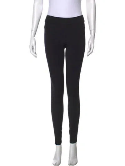 Pre-owned The Row Skinny Leg Pants In Black
