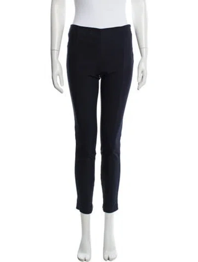 Pre-owned The Row Skinny Leg Pants In Blue
