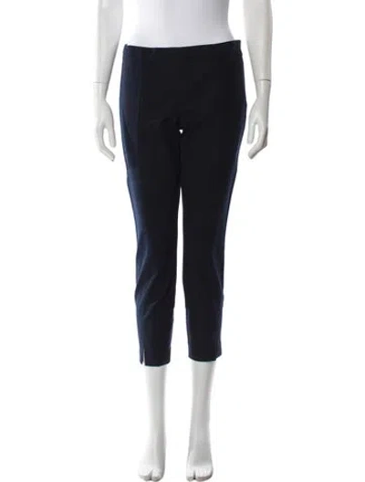 Pre-owned The Row Skinny Leg Pants In Blue