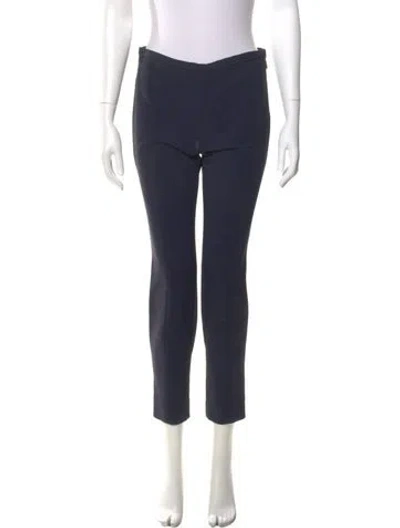 Pre-owned The Row Skinny Leg Pants In Blue