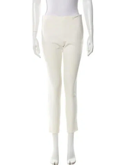 Pre-owned The Row Skinny Leg Pants In Neutral