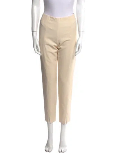 Pre-owned The Row Skinny Leg Pants In Neutral