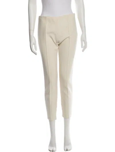 Pre-owned The Row Skinny Leg Pants In Neutral