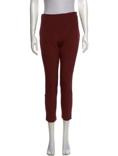 Pre-owned The Row Skinny Leg Pants In Red