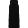 The Row Voice Midi Skirt In Black