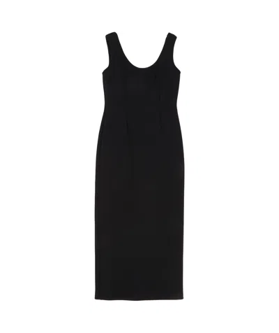 The Row Sleeveless Dress In Black