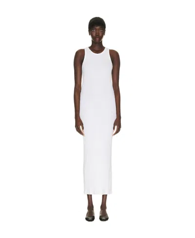 The Row Sleeveless Dress In White