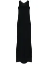 The Row Sleeveless Maxi Dress In Black