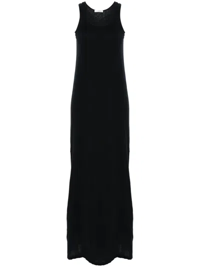 The Row Sleeveless Maxi Dress In Black