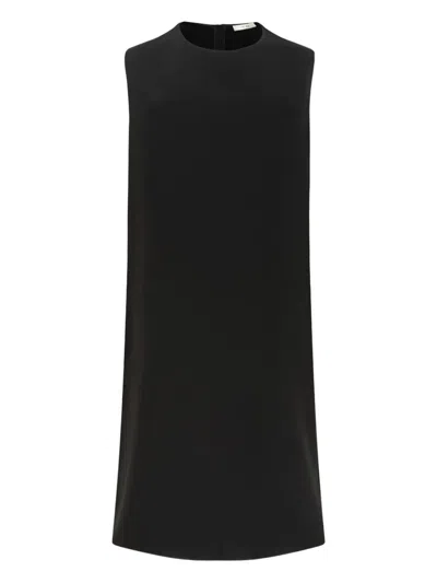 The Row Sleeveless Shift Dress In Black