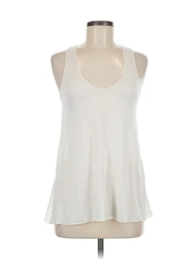 Pre-owned The Row Sleeveless Top Ivory Halter Neckline Tops In White
