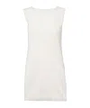 The Row Jaylen Linen Sleeveless Tunic Top In White