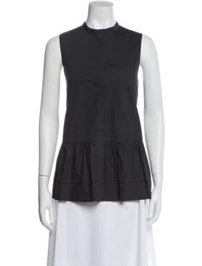 Pre-owned The Row Sleeveless Tunic In Blue