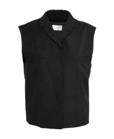 The Row Sleeveless Vest In Black