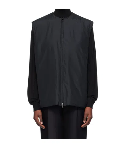 The Row Sleeveless Vest In Black