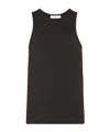 The Row Sleeveless Vest In Black