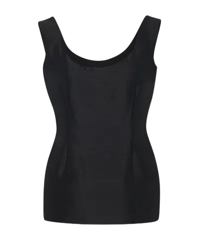 The Row Sleeveless Vest/ In Black