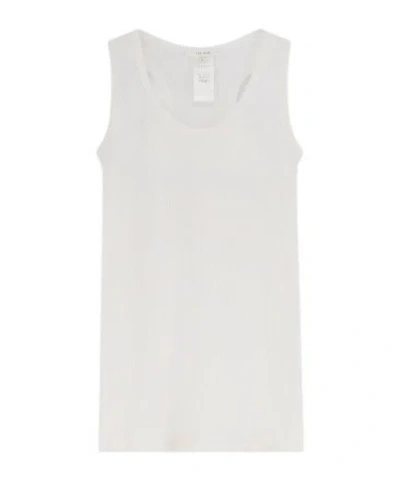 The Row Sleeveless Vest In White