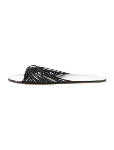 Pre-owned The Row Slides In Black