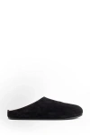 The Row Hugo Suede Clogs In Black