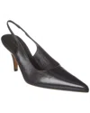 THE ROW THE ROW SLING POINT LEATHER SLINGBACK PUMP