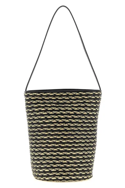 The Row Small 'beau' Shopping Bag In Black