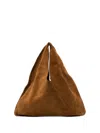 The Row Bindle Small Shoulder Bag In Brown