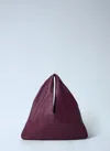 The Row Small Bindle Shoulder Bag In Burgundy