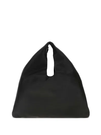 The Row Small Bindle Tote Bag In Black