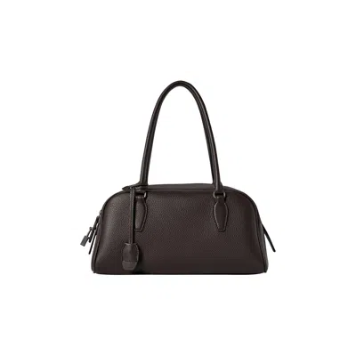 Pre-owned The Row Small E/w India Bag 'deep Brown' | Men's Size Onesize