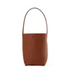 The Row Small Lasso Handbag In Brown