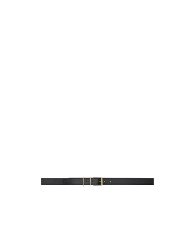 The Row Small Metallic Loop Belt In Black
