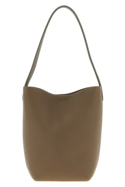 The Row 'small N/s Park' Shoulder Bag In Brown