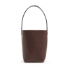The Row Brown Small N/s Park Tote In Brown