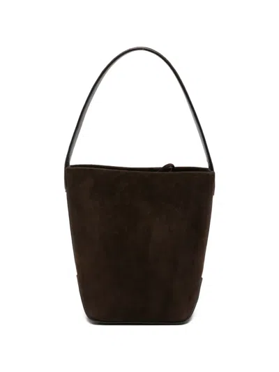 The Row Small N/s Park Tote Bag In Brown