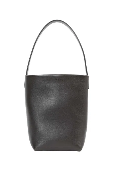 The Row Small N/s Park Tote Bag In Brown