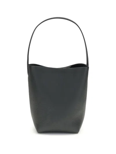 The Row Small N/s Park Tote In Black