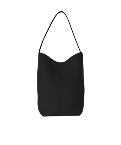 The Row Small N/s Park Tote Handbag In Black