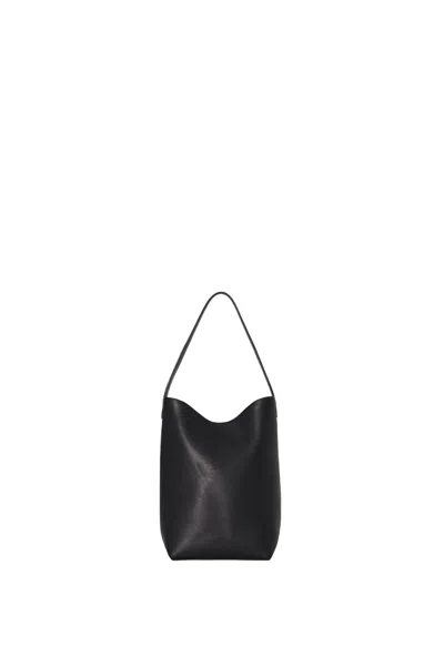 The Row Small Park Tote Bag In Black