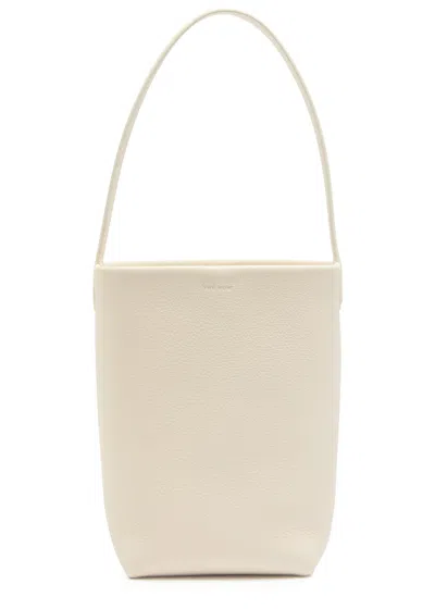 The Row Small Park Grained Leather Tote