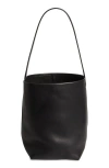 The Row Womens Black Pld Park Medium Leather Tote Bag In Black