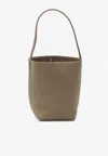 The Row Small Park N/s Bucket Bag In Brown