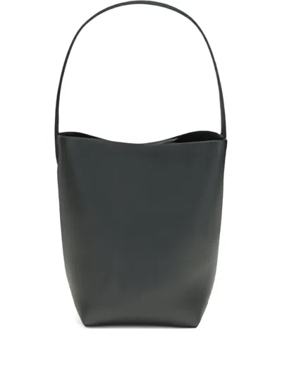 The Row Small Park Shoulder Bag In Black