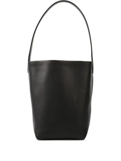 The Row Small Park Tote Bag In Black