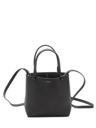 The Row Small Park Tote Bag In Black