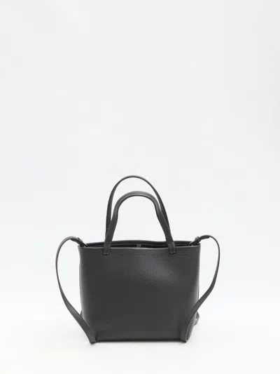 The Row Small Park Tote Bag In Black