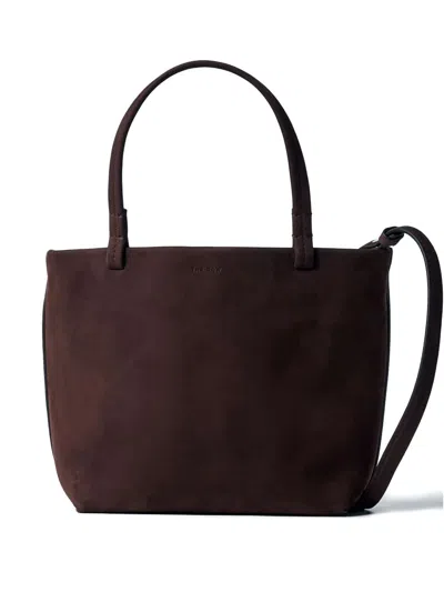 The Row Small Park Tote Bag In Brown