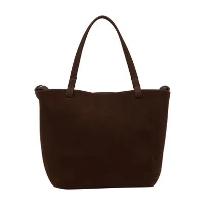 The Row Small Park Tote Bag In Animal Print